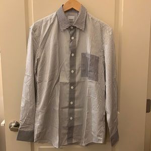 Burberry Long Sleeve Button Down Shirt